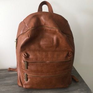 Honest Co Vegan Leather Diaper Backpack